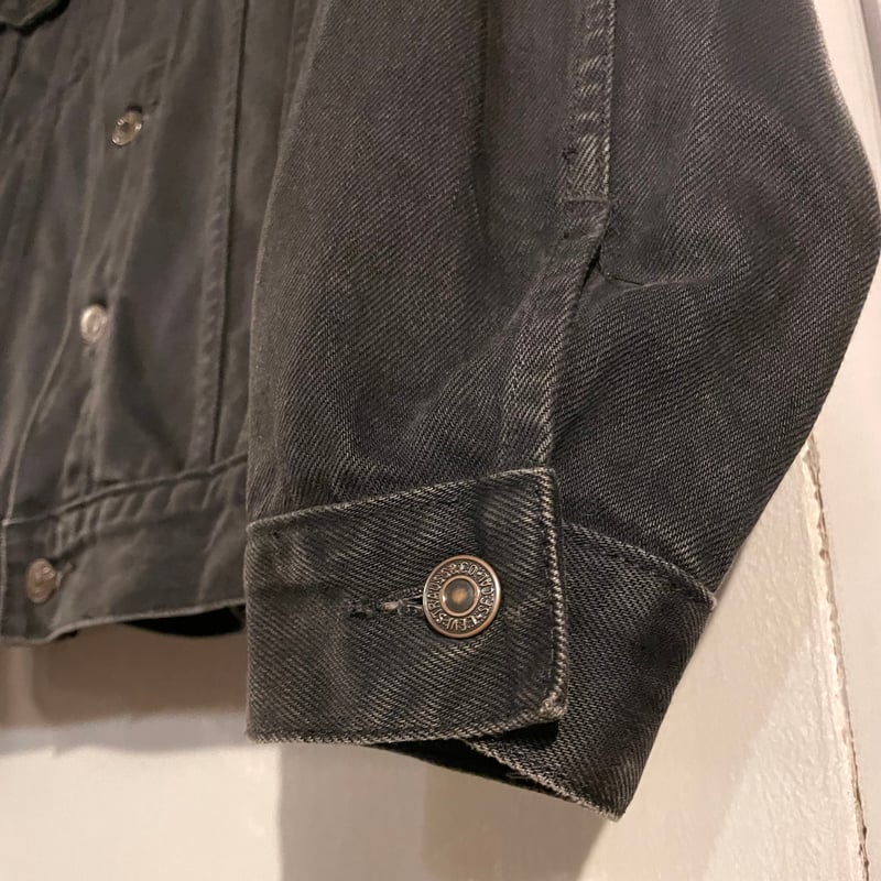 90s Levi's 70503 ブラック デニムジャケット ユーロリーバイス Size M