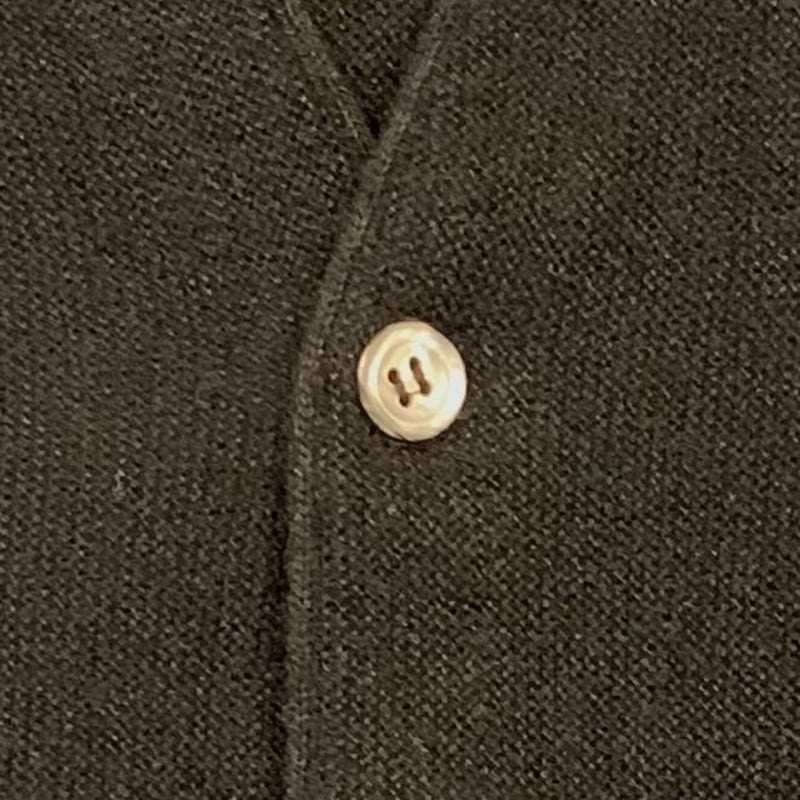 90s IZOD LACOSTE ラコステ アクリルカーディガン ブラック USA 90s IZOD LACOSTE ラコステ アクリルカーディガン ブラック USA