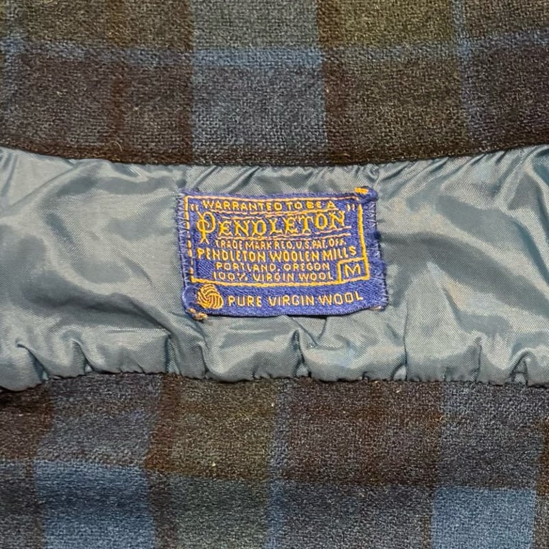 60s PENDLETON L/S ウールシャツ Board Shirt USA製 Size