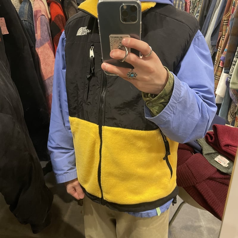 【しゅな】★ノースフェイス★90s★デナリベスト★BLACK★L★ THE NORTH FACE P最大17倍8/16-18限定 (取寄) ノースフェイス
