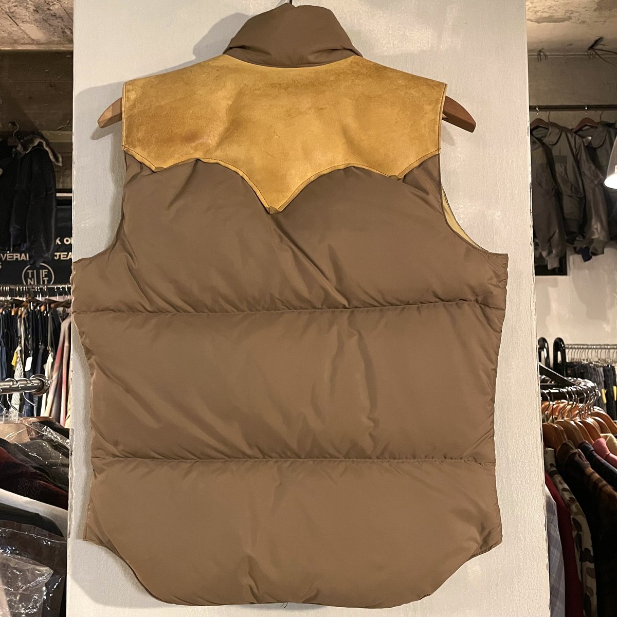 70s Rocky Mountain Featherbed Co. ダウンベスト USA製 グ 70s Rocky Mountain Featherbed Co. ダウンベスト USA製 グ