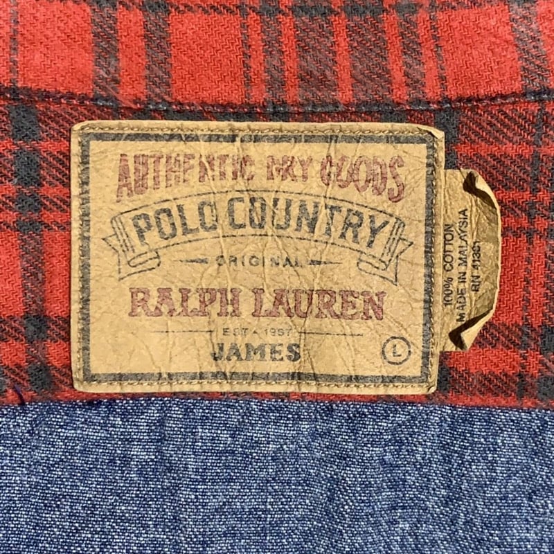 ポロカントリー デニムシャツ ラルフローレン | DUFF