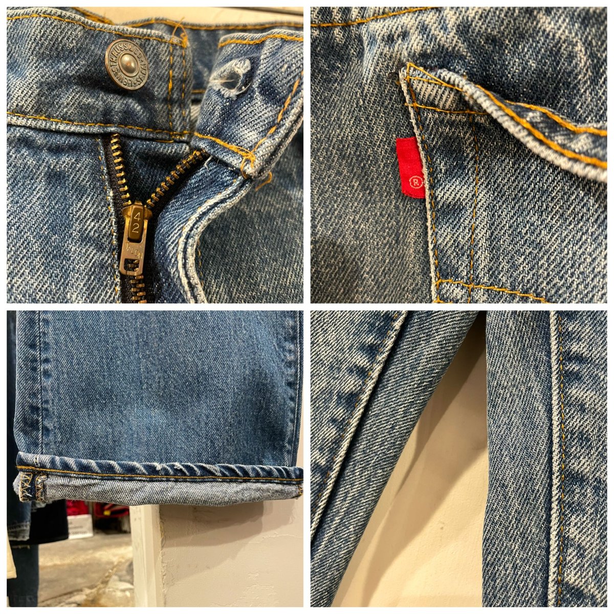 Levi's 517 80年代 リーバイス517 黒カン 内股シングル ブーツ