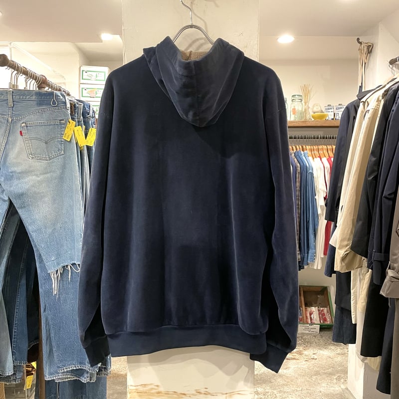 Carhartt ベロアパーカー フーディ ネイビー USA製 90s Carhartt ベロアパーカー フーディ ネイビー USA製 90s