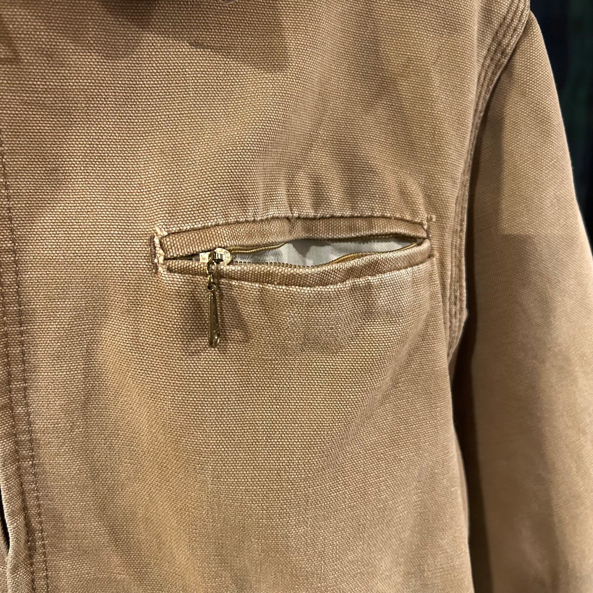 70s carhartt デトロイトジャケット ダック地 カーハート ワーク