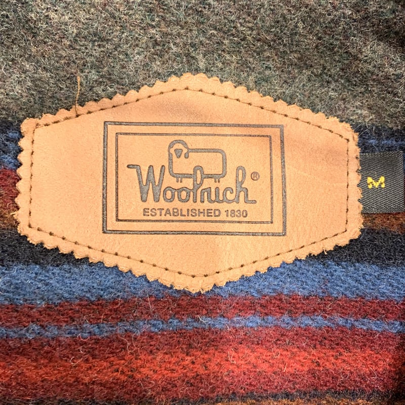 Woolrich ウールリッチ ラグジャケット コンチョボタン USA製 Woolrich ウールリッチ ラグジャケット コンチョボタン USA製