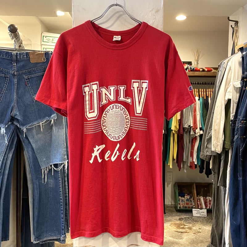 80s Champion ショートスリーブTシャツ UNLV Rebels 80s Champion ショートスリーブTシャツ UNLV Rebels