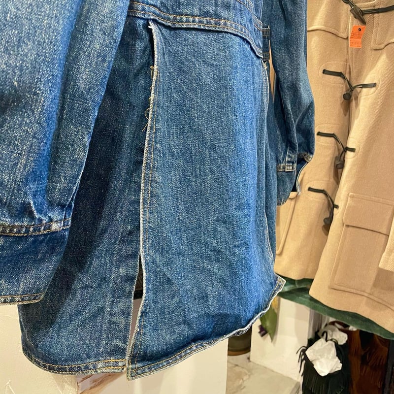 Levis 70671-0216 70s USA製 デニムブッシュジャケット オレンジ Levis 70671-0216 70s USA製 デニムブッシュジャケット オレンジ