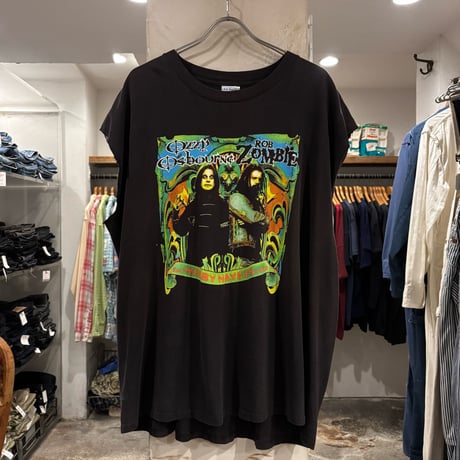 00s All Sport Ozzy Osbourne Rob Zombie N/S バンドT