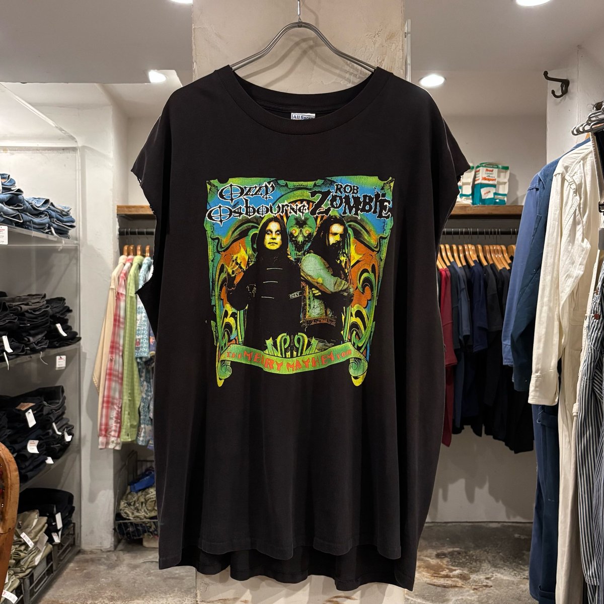 OZZY OSBORNE ROB ZOMBIE バンド Tシャツ fit=scale-down,w=1200