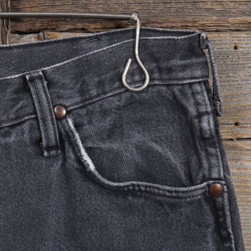 Wrangler ブラックデニムパンツ 90年代 USA製 ラングラー Wrangler ブラックデニムパンツ 90年代 USA製 ラングラー