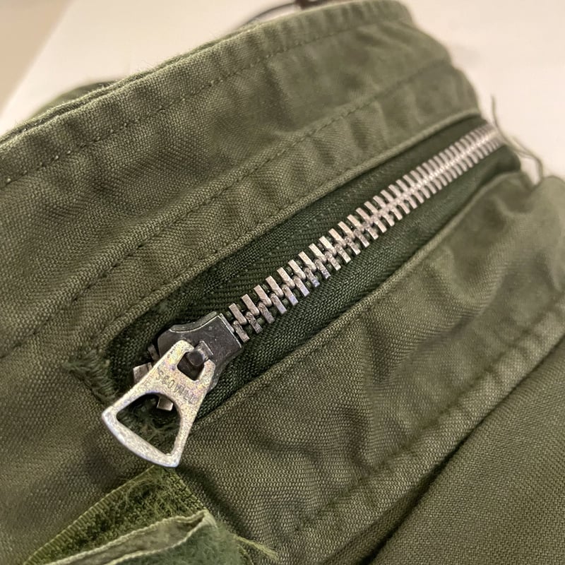 60s M65 フィールドジャケット アルミジップ デッド？ 60s 米軍 M65 2nd アルミジップ フィールドジャケット