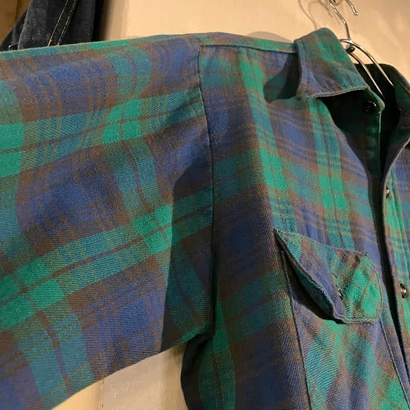 60s~ FIVE BROTHER L/S ネルシャツ ヴィンテージネル USA製 Size 60s~ FIVE BROTHER L/S ネルシャツ ヴィンテージネル USA製 Size