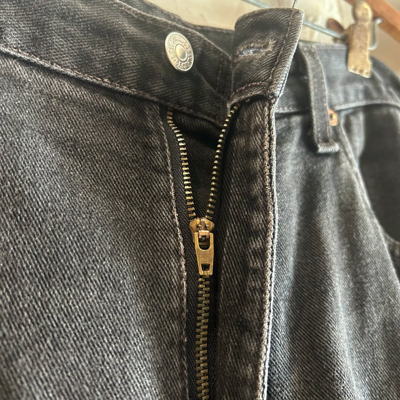 00s Levi's 550 0260 リーバイス ブラックデニムパンツ 36×29 ½ US