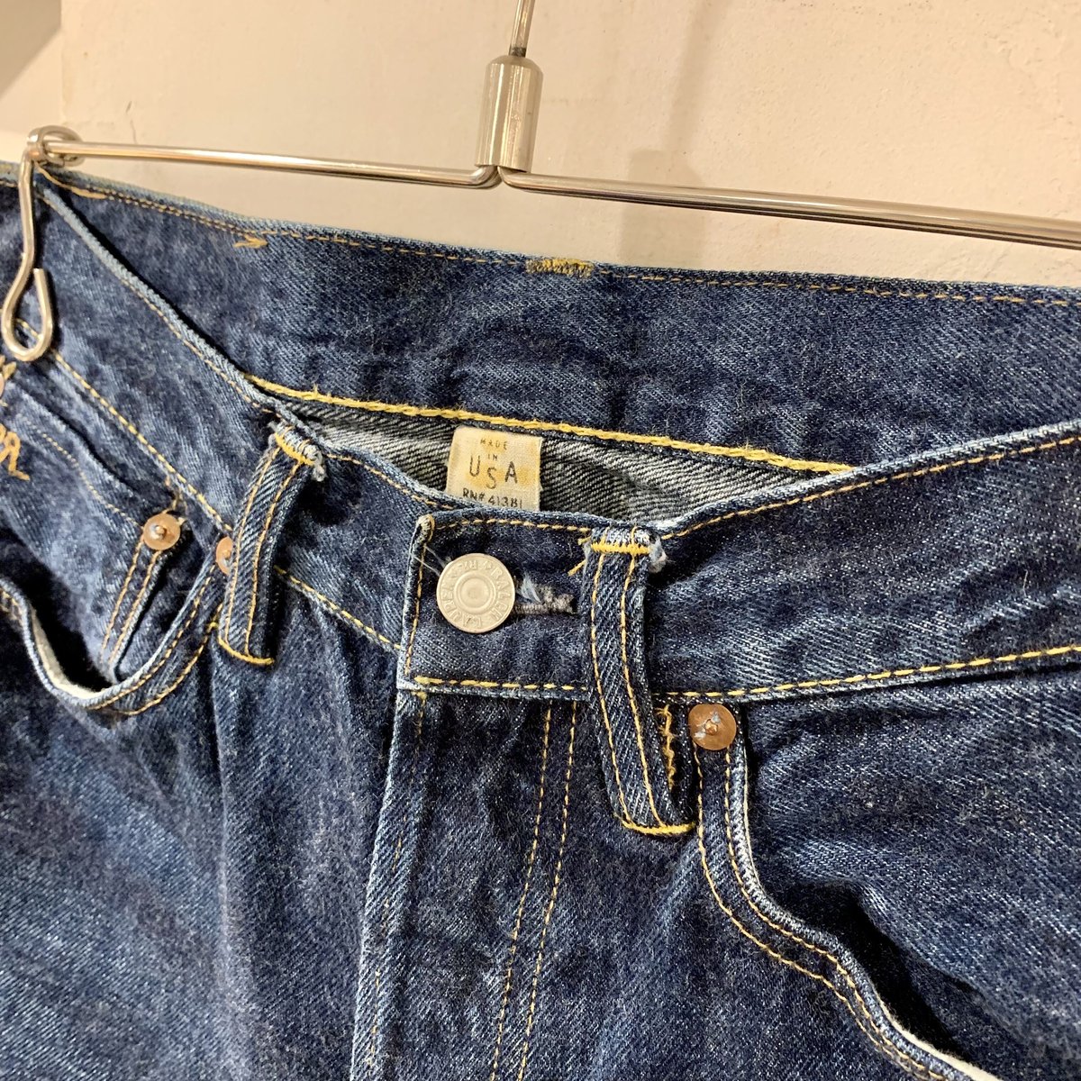 RRL デニムパンツ 501XXタイプ 隠しリベット ダブルアールエル RRL デニムパンツ 501XXタイプ 隠しリベット ダブルアールエル