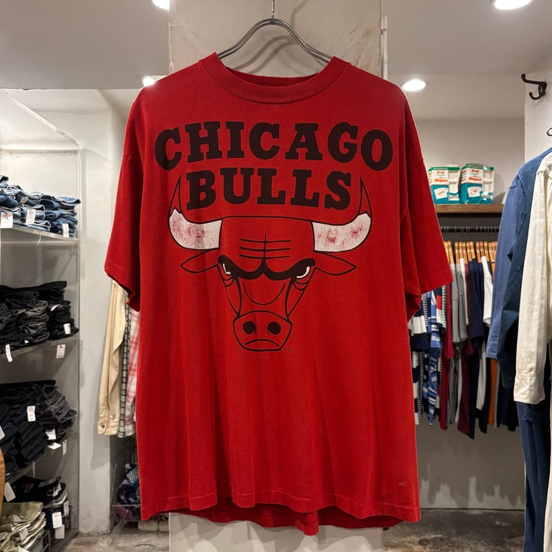 90s LOGO 7 S/S NBA Tシャツ CHICAGO BULLS USA製 Size