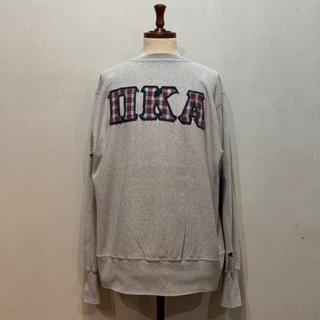 90s　Champion　リバースウィーブ　Reverse Weave　Size XL　刺繡タグ　チャンピオン　(S4957)