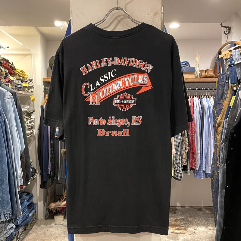 HARLEY-DAVIDSON ハーレーT ショートスリーブ 両面プリント (S2614) |