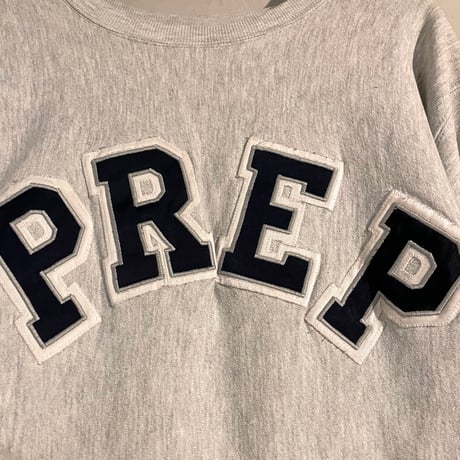 90s　Champion　チャンピオン　Reverse Weave　USA製　PREP　刺繡タグ　チャンピオン　(S3851)
