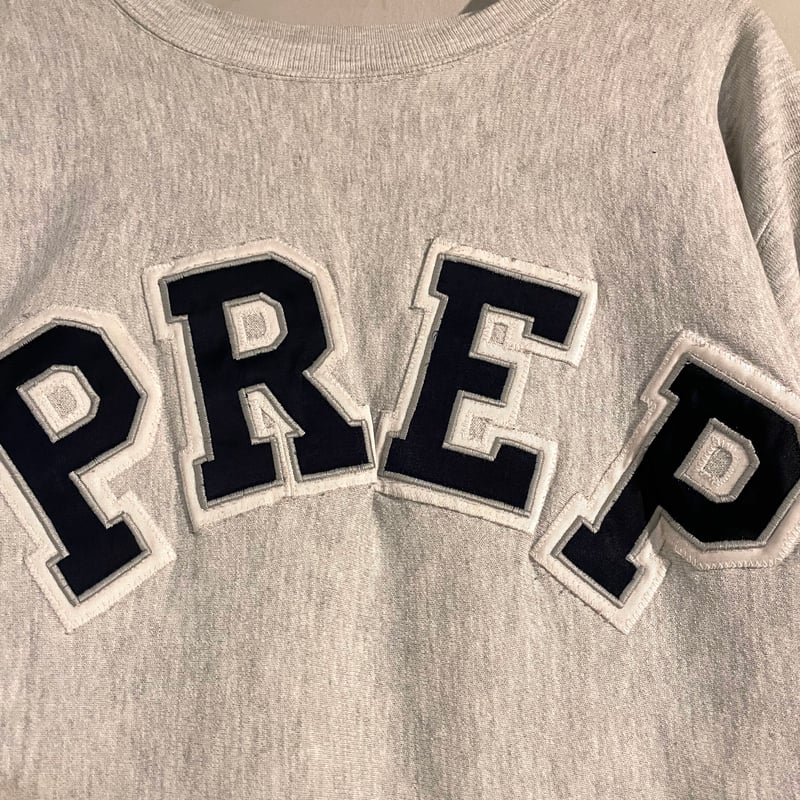 90s Champion チャンピオン Reverse Weave USA製 PREP 刺繡タ