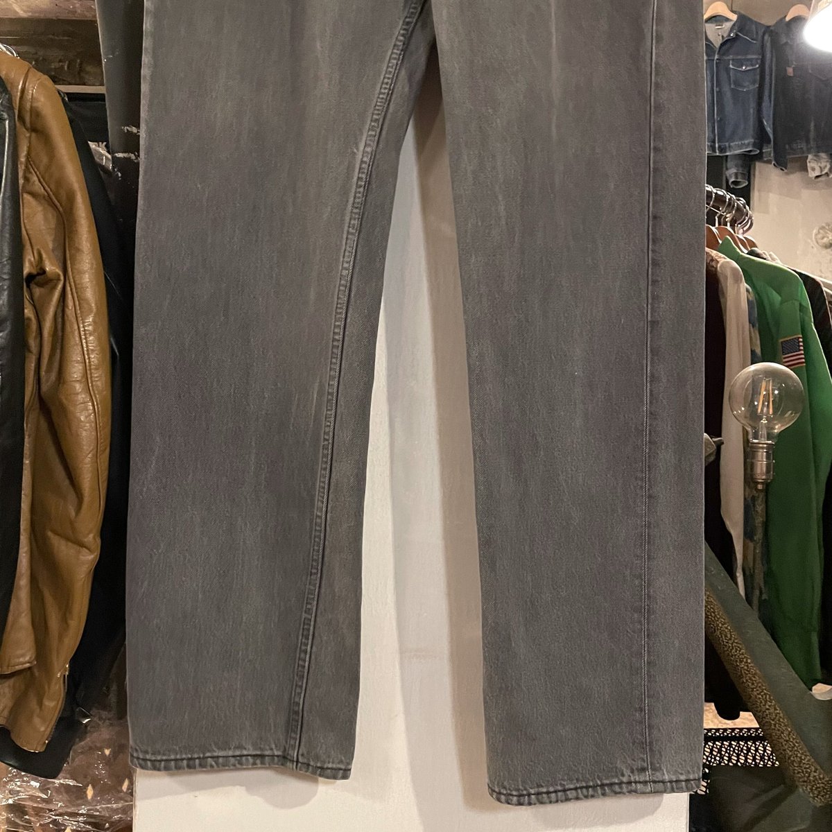 90s Levi's 501 0660 後染め ブラックデニム パンツ 40×34 USA製 90s Levi's 501 0660 後染め ブラックデニム パンツ 40×34 USA製