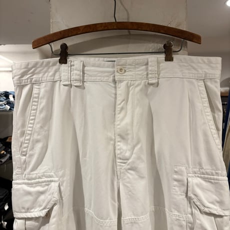 Polo by Ralph Lauren　カーゴショーツ　W36　ラルフローレン　ハーフパンツ　ホワイト　(S5658)