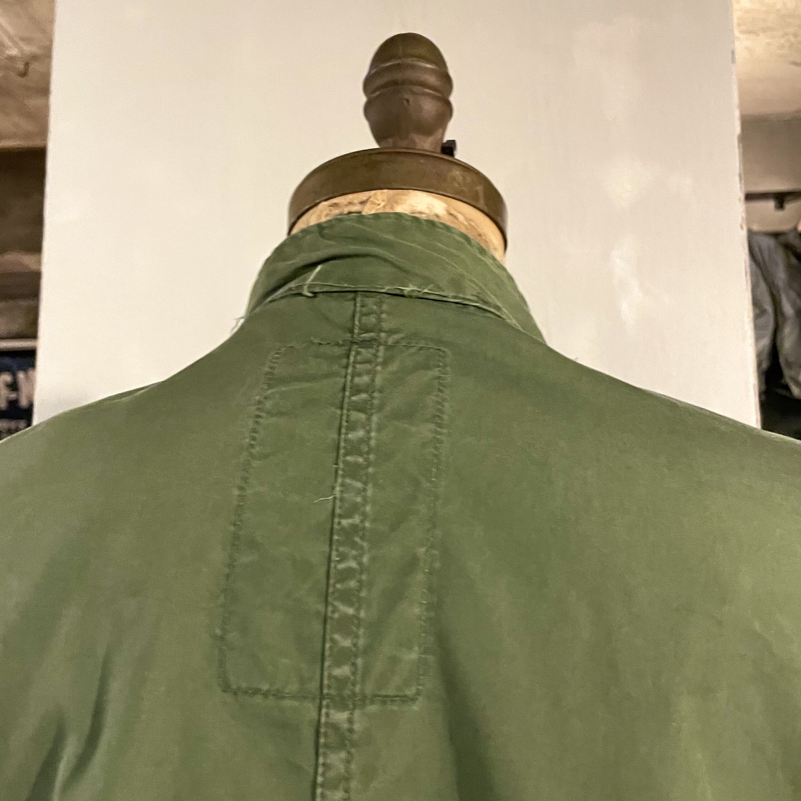 80s US ARMY M-65 PARKA フィッシュテールパーカー SCOVILL ZIP