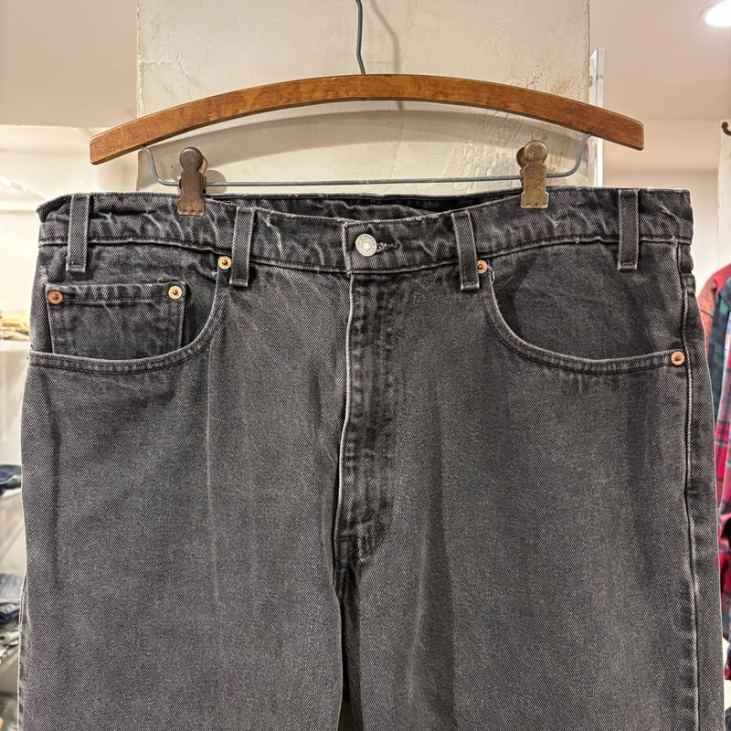 90s Levi's 550 0260 Relaxed Fit リーバイス ブラックデニムパン