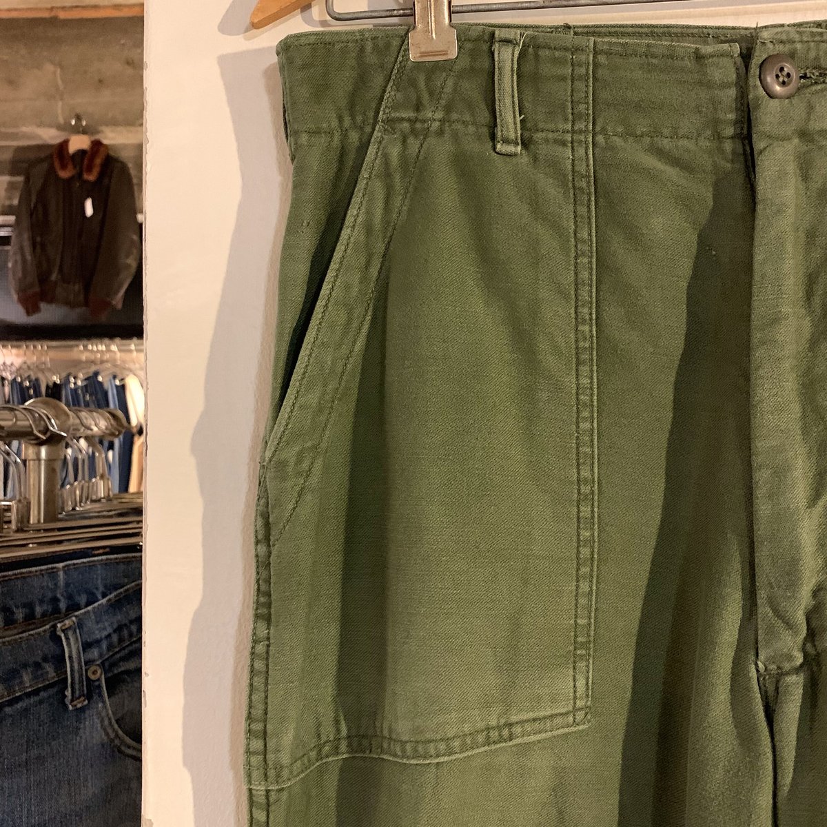 60s US ARMY ベイカーパンツ OG107 1968年 ミリタリーパンツ 60s US ARMY ベイカーパンツ OG107 1968年 ミリタリーパンツ