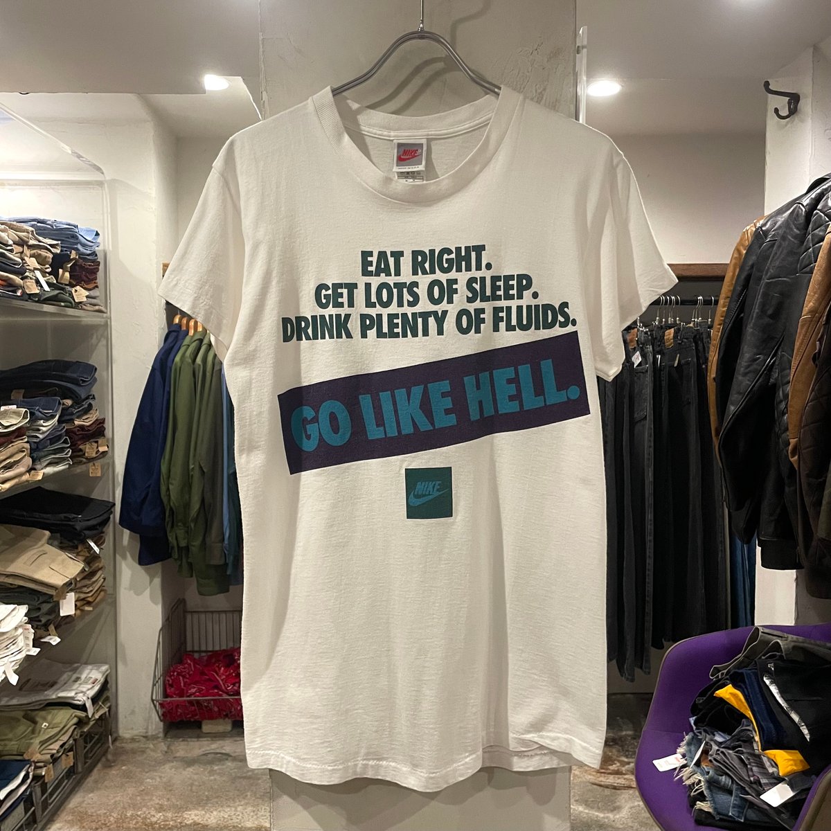 90s NIKE S/S Tシャツ 銀タグ USA製 Size M プリントTシャツ 90s NIKE S/S Tシャツ 銀タグ USA製 Size M プリントTシャツ