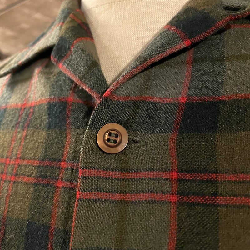 60s McGREGOR Vintage Wool Shirt マクレガー USA製 ウールシ...