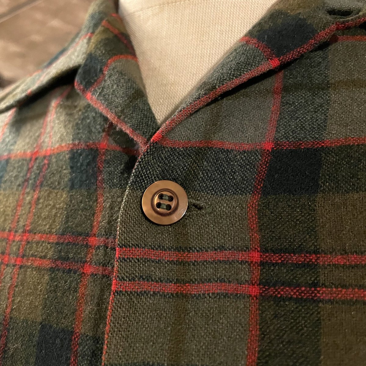 60s McGREGOR Vintage Wool Shirt マクレガー USA製 ウールシ 60s McGREGOR Vintage Wool Shirt マクレガー USA製 ウールシ