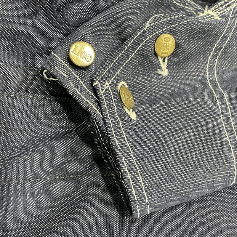 Lee 91-J 70s USA製 デニムカバーオール ユニオンチケット付き