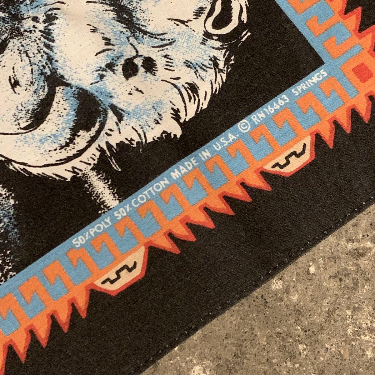 Bandana ヴィンテージバンダナ ネイティブ柄 USA製 バッファロー