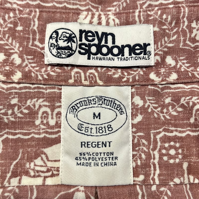 reyn spooner Brooks Brothers ハワイアンシャツ レインスプーナー