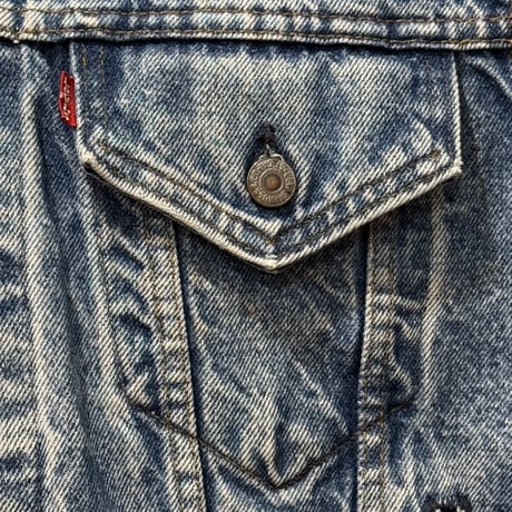 80s　Levi’s 70506-0216　デニムジャケット　USA製　Size 44　リーバイス　(S5308)