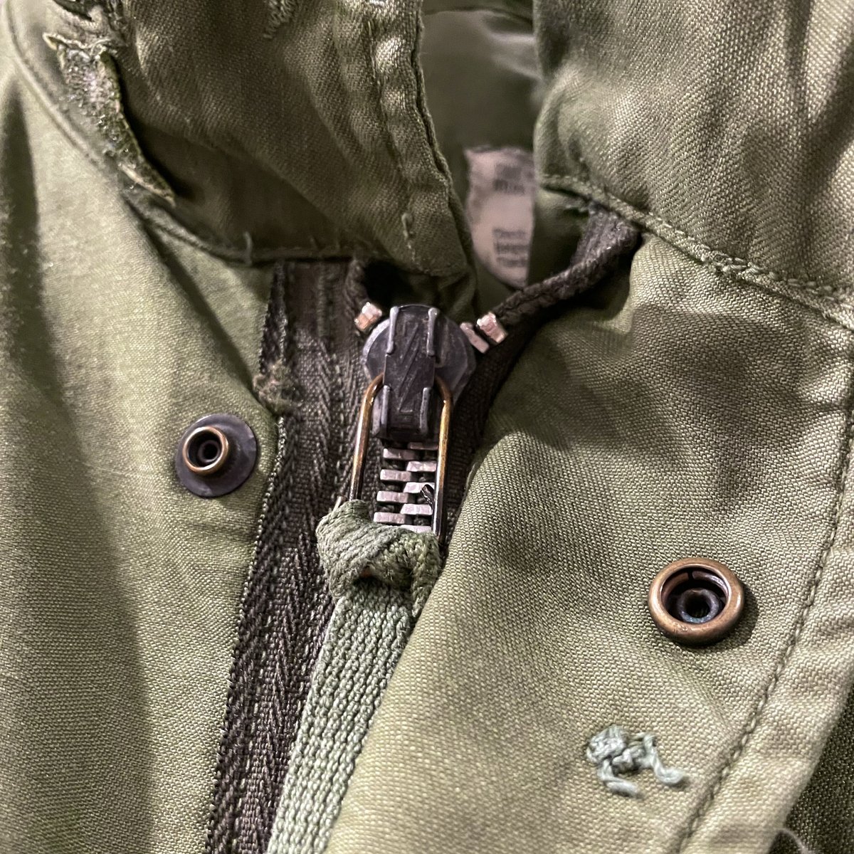 60s US ARMY M-65 Field Jacket 2nd type アルミジップ S 60s US ARMY M-65 Field Jacket 2nd type アルミジップ S