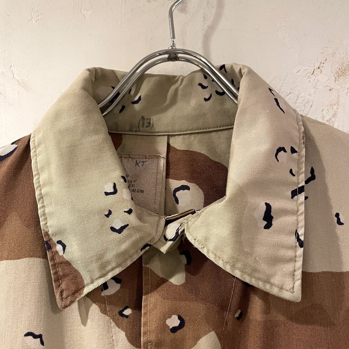80s US ARMY BDU JACKET 6C デザートカモ チョコチップ柄 初期型