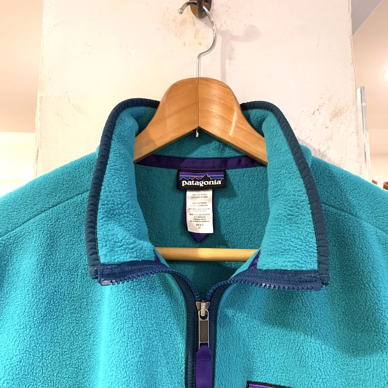 Patagonia　パタゴニア フリース　ベスト　エメラルド　グリーン USA製】【patagonia】【パタゴニア】エメラルドグリーン