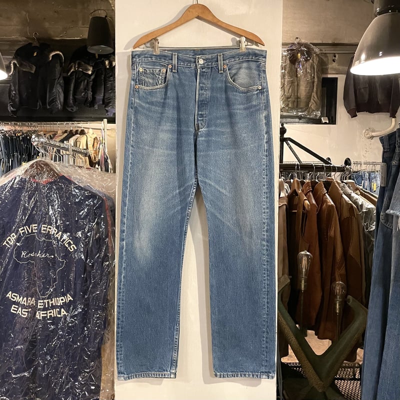 Levi’s / ストレートパンツ/501/ボタン裏553/USA製/32/デニム/NVY Levi's 501-0115 リーバイス デニムパンツ ボタン裏553 USA製 2001年