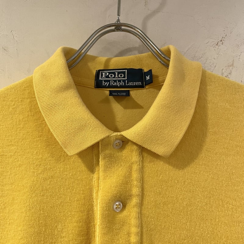 パイル地　polo shirt