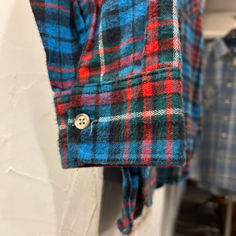 80s Woolrich L/Sネルシャツ ウールリッチ コットンシャツ 80s Woolrich L/Sネルシャツ ウールリッチ コットンシャツ