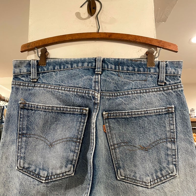 80s LEVI’S リーバイス デニム 505 オレンジタブ W32 L29 80s USA製 Levi's 505 オレンジタブ デニムパンツ W33L32 | 古着