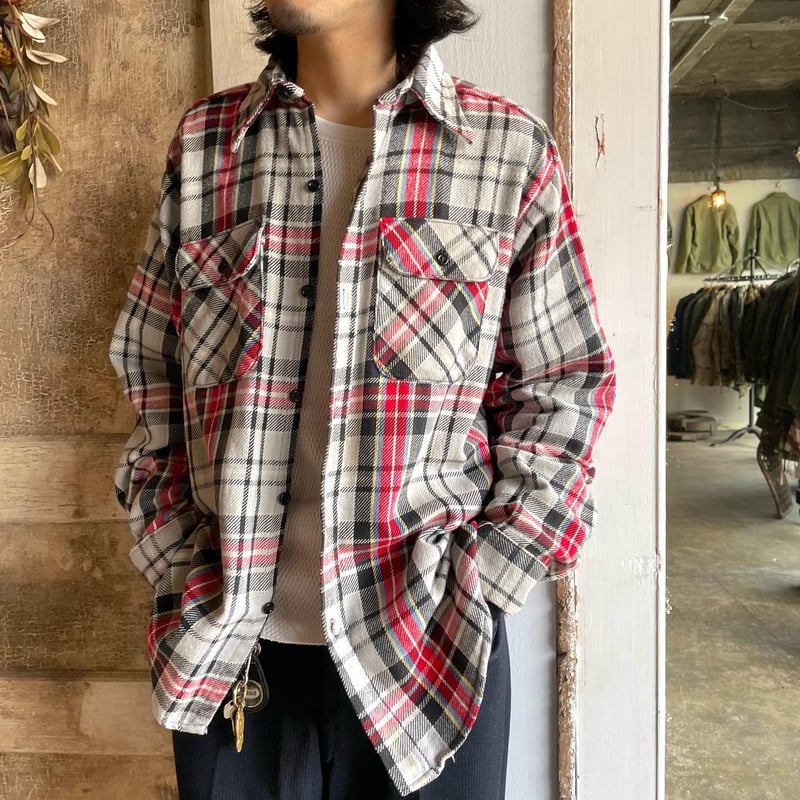 70’s Mr Leggs チェック柄ヴィンテージネルシャツ 70's Mr Leggs チェック柄ヴィンテージネルシャツ