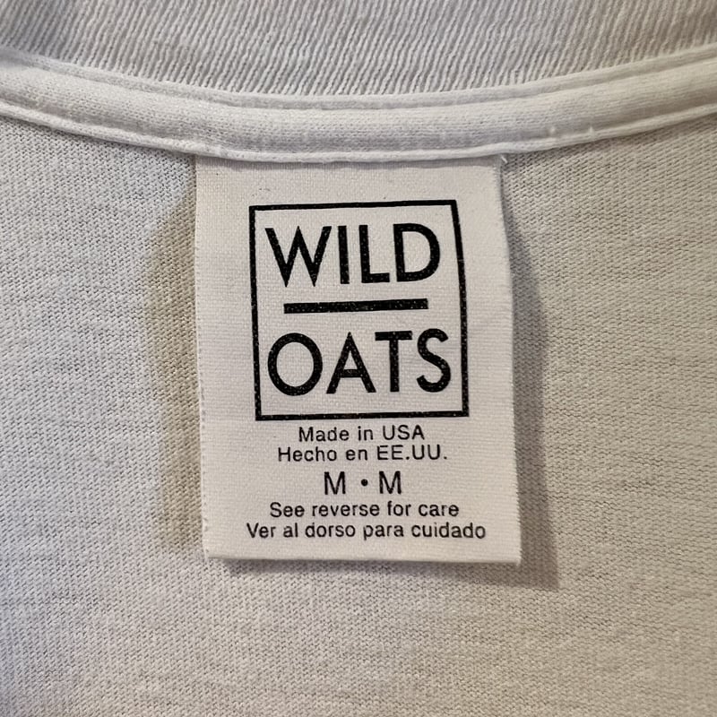 90s WILD OATS BUDWEISER S/S プリントTシャツ ©︎1997 U
