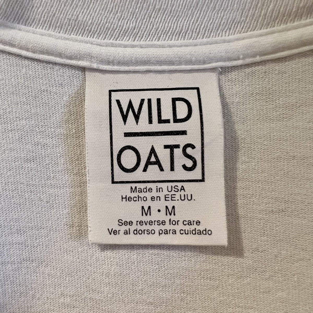 90s WILD OATS BUDWEISER S/S プリントTシャツ ©︎1997 U