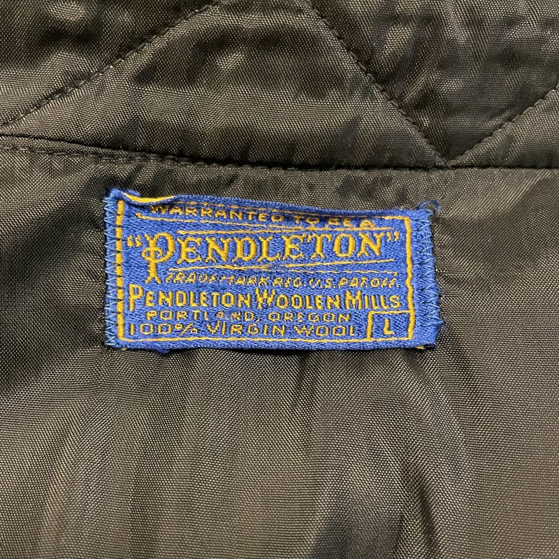 50s PENDLETON Vintage Woll Shirt ボタンダウンシャツ USA製
