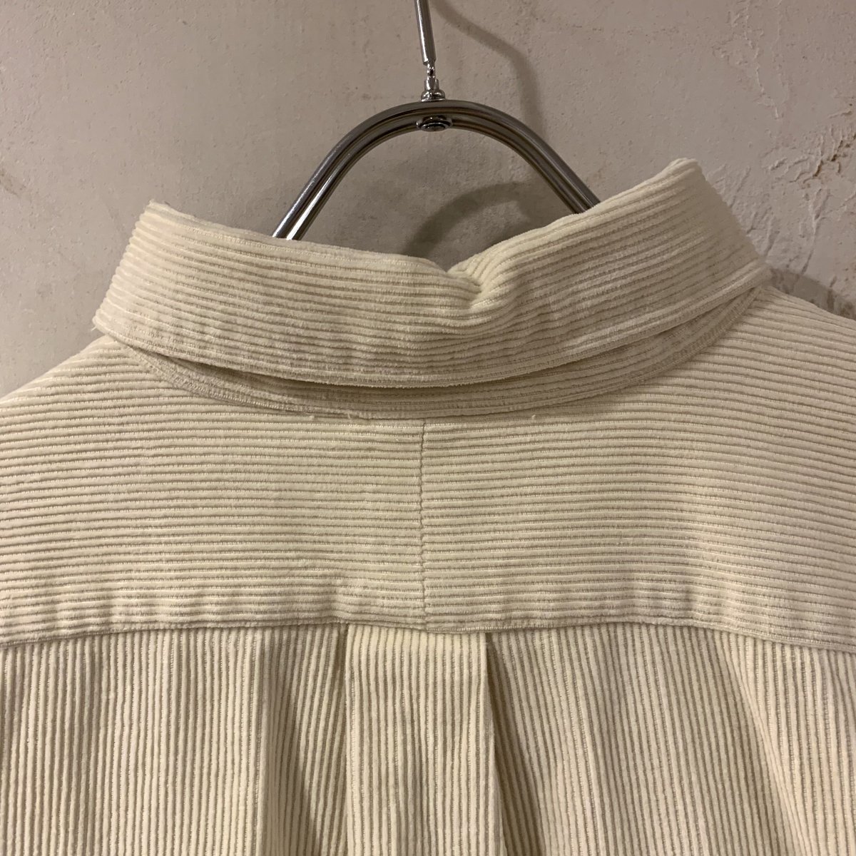 古着 90s Ralph Lauren 「BLAKE」 ワンポイント ソリッド 細畝