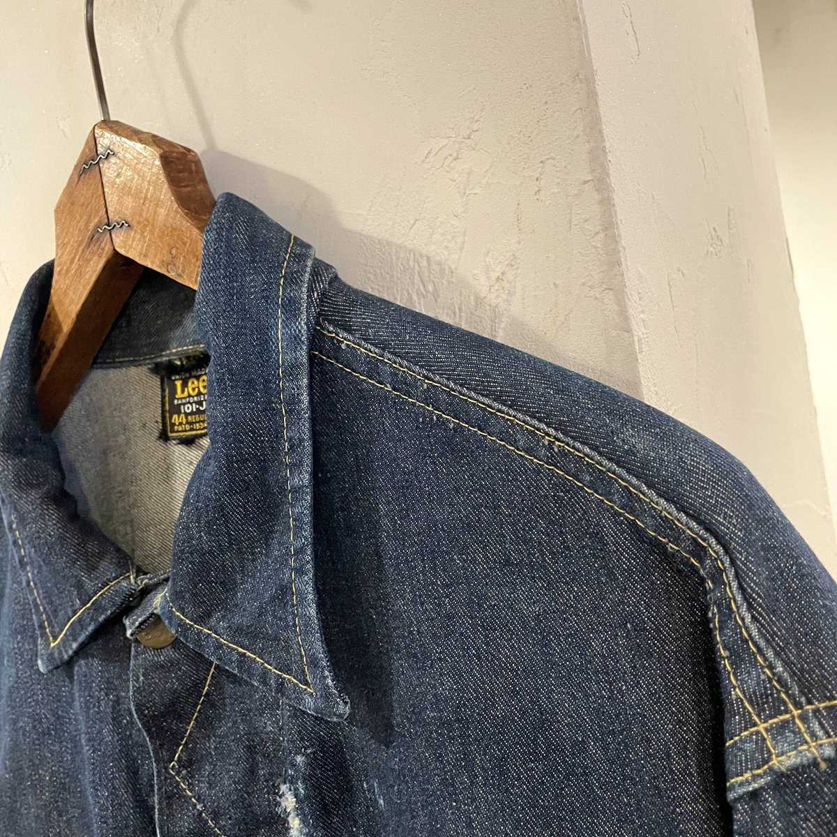 Lee 101-J 60s UNION MADE デニムジャケット ピスネームR表記 Lee 101-J 60s UNION MADE デニムジャケット ピスネームR表記