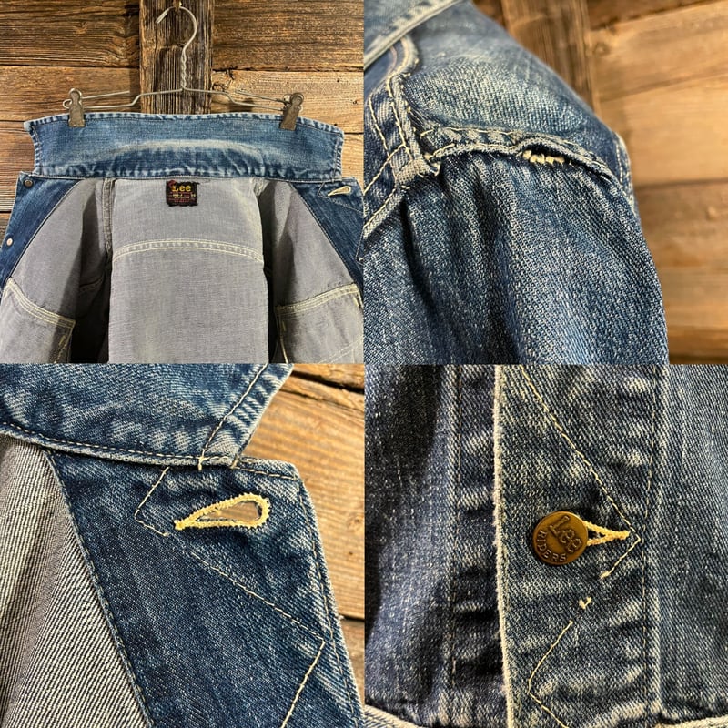 Ford.Racing 豪華総刺繍　リーLee.101.Gジャン 猫目ボタン Ford.Racing 豪華総刺繍 リーLee.101.Gジャン 猫目ボタン - メルカリ